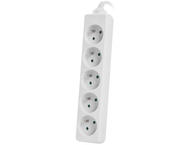 Разклонители Lanberg power strip 3 m, White