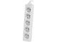 Разклонители Lanberg power strip 1.5 m, White