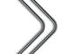 Охладители EK-Loop Metal Tube 16mm 0.8m Pre-Bent 90° - Black Nickel (2pcs)