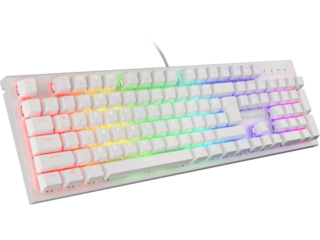 Клавиатури Genesis Thor 303 White US Layout Brown Switch