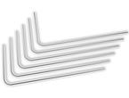 Охладители EK-Loop Metal Tube 16mm 0.8m Pre-Bent 90° - Nickel (2pcs)