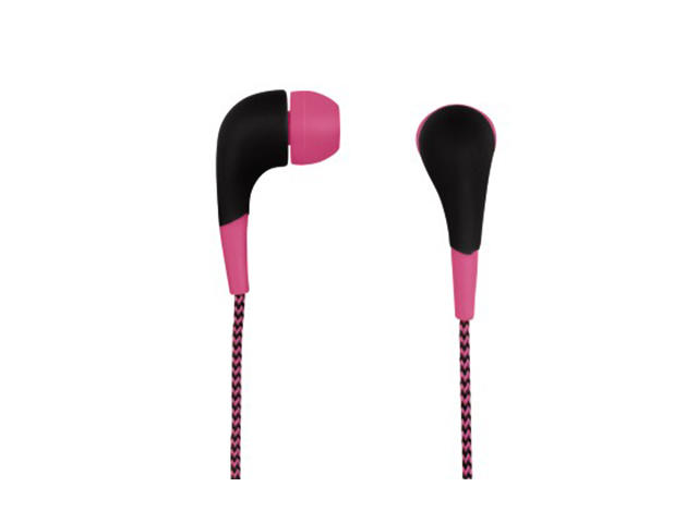 Слушалки Hama Neon Pink