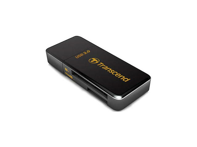 USB памети Transcend SD/microSD Card Reader, USB 3.0/3.1 Gen 1, Black