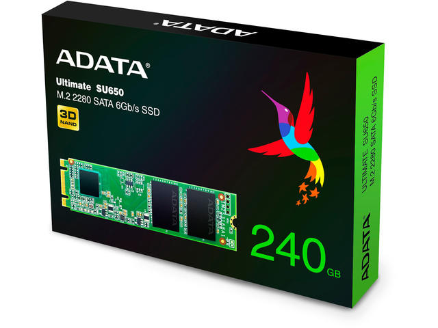 SSD 240GB ADATA SU650 M.2 SATA