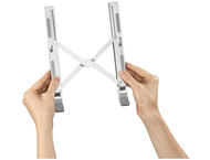 Подложки Hama "Light" Notebook Stand, silver