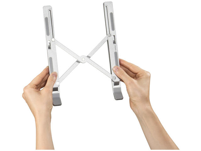 Подложки Hama "Light" Notebook Stand, silver