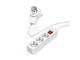 Разклонители Hama Power strip 3 гнезда, 1.4м