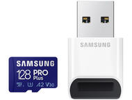 Карти памет 128GB Samsung PRO Plus + Reader microSDXC