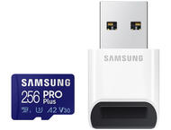 Карти памет 256GB Samsung PRO Plus + Reader microSDXC