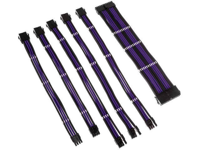 Кабели за компоненти Kolink Core Adept Extension Kit Black/Titan Purple
