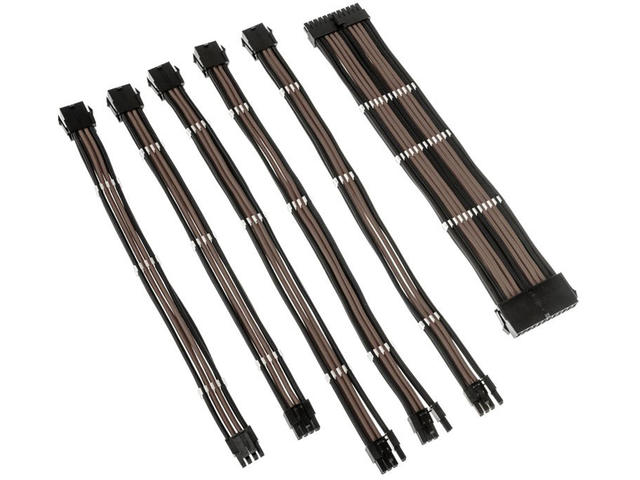 Кабели за компоненти Kolink Core Adept Extension Kit Black/Gunmetal