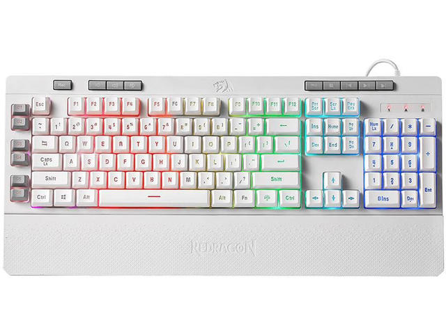 Клавиатури Redragon Shiva K512 RGB бяла