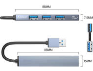 USB Хъб Orico USB-A To USB3.0 HUB