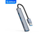 USB Хъб Orico хъб USB3.0/2.0 HUB 3 port + card reader