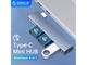 USB Хъб Orico хъб USB3.0/2.0 HUB 3 port TYPE C, Aluminum - AH-W13-GY