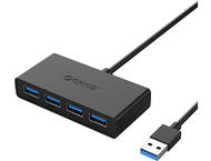 USB Хъб Orico хъб USB3.0 HUB 4 порта, 30 см кабел