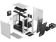 Кутии Fractal Design Meshify 2 Mini White TG Dark Tint