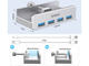 USB Хъб Orico хъб USB 3.0 HUB Clip Type 4 порт