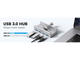 USB Хъб Orico хъб USB 3.0 HUB Clip Type 4 порт