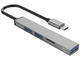 USB Хъб Orico хъб USB3.0/2.0 HUB 3 порта + картов четец TYPE C, Aluminum