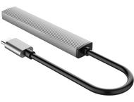 USB Хъб Orico хъб USB3.0/2.0 HUB 3 порта + картов четец TYPE C, Aluminum