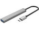USB Хъб Orico хъб USB3.0/2.0 HUB 3 порта + картов четец TYPE C, Aluminum