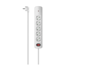 Разклонители Hama разклонител 5-гнезда, бял