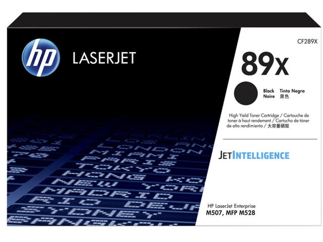 Консумативи HP 89X Black LaserJet Toner Cartridge