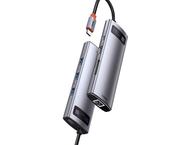 USB Хъб Baseus USB-C Metal Gleam Series 8-в-1 Hub (CAHUB-CV0G) 