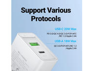 Зарядни устройства Vention FBBB0-EU, бяло