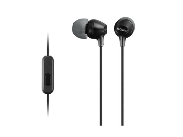 Слушалки Sony MDR-EX15AP черни