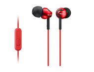 Слушалки Sony MDR-EX110AP червени