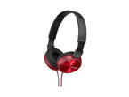 Слушалки Sony MDR-ZX310 червени