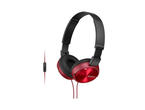 Слушалки Sony MDR-ZX310AP червени
