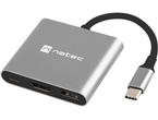 USB Хъб Natec USB-C 3 В 1 мултипорт адаптер