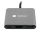 USB Хъб Natec USB-C 3 В 1 мултипорт адаптер