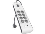 Разклонители Belkin 2 -4 Amp USB Charging 8-outlet Surge Protection Strip - 2M - Black/White