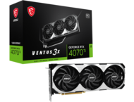 Видео карти MSI GeForce RTX 4070 Ti VENTUS 3X 12G OC