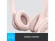 Слушалки Logitech H390, ROSE