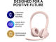 Слушалки Logitech H390, ROSE