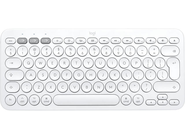 Клавиатури Logitech K380 Multi-device Bluetooth Keyboard OFFWHITE-US INT`L