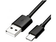 Кабели и Адаптери Samsung USB-A to USB-C Data Cable, 150 см, черен, (bulk)