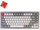 Клавиатури Keychron Q1 Silver Grey QMK TKL Gateron G Pro Red Switch RGB LED ABS