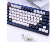 Клавиатури Keychron Q1 Navy Blue QMK TKL Gateron G Pro Blue Switch RGB LED ABS