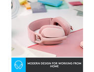 Слушалки Logitech Zone Vibe 100, rose