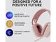 Слушалки Logitech Zone Vibe 100, rose