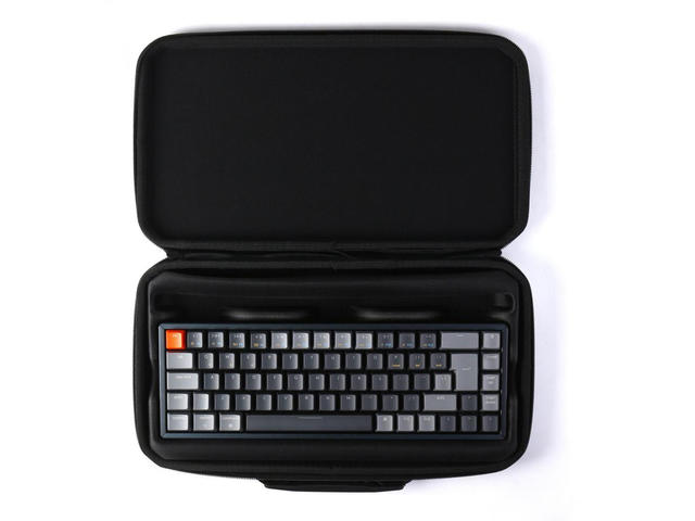 Джаджи Kалъф за клавиатура Keychon K6 (Plastic) удароустойчив, пластмасов, Черен