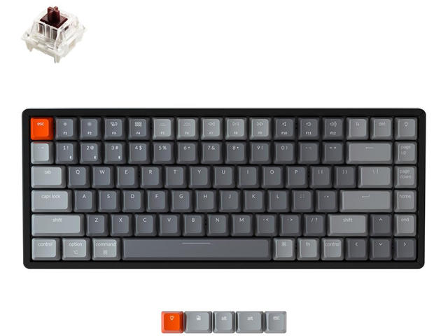 Клавиатури Keychron K6 Hot-Swappable Aluminum 65% Gateron Brown Switch RGB LED Gateron Brown Switch ABS