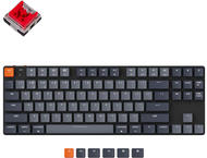 Клавиатури Keychron K1 SE TKL Hot-Swappable Low Profile Keychron Optical Red Switch - White Backlight, Aluminium and Plastic Frame