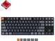 Клавиатури Keychron K1 SE TKL Hot-Swappable Low Profile Keychron Optical Red Switch RGB Backlight, Aluminium and Plastic Frame